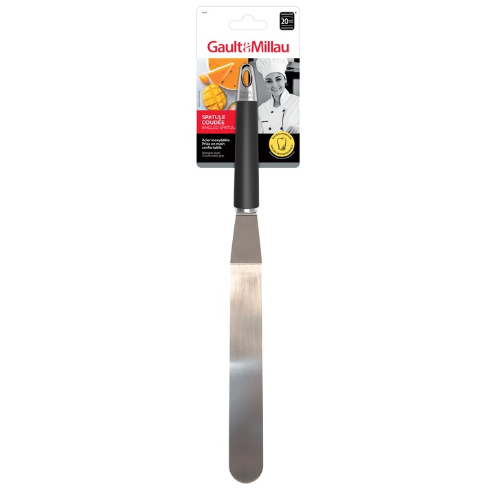 Spatula patiserie, curbata maner ergonomic, Gault&Millau