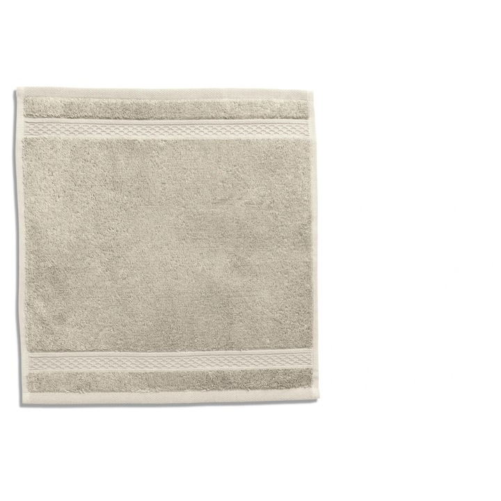 Prosop MOVE PURE LUXURY 30x30cm bej, bumbac egiptean, design clasic