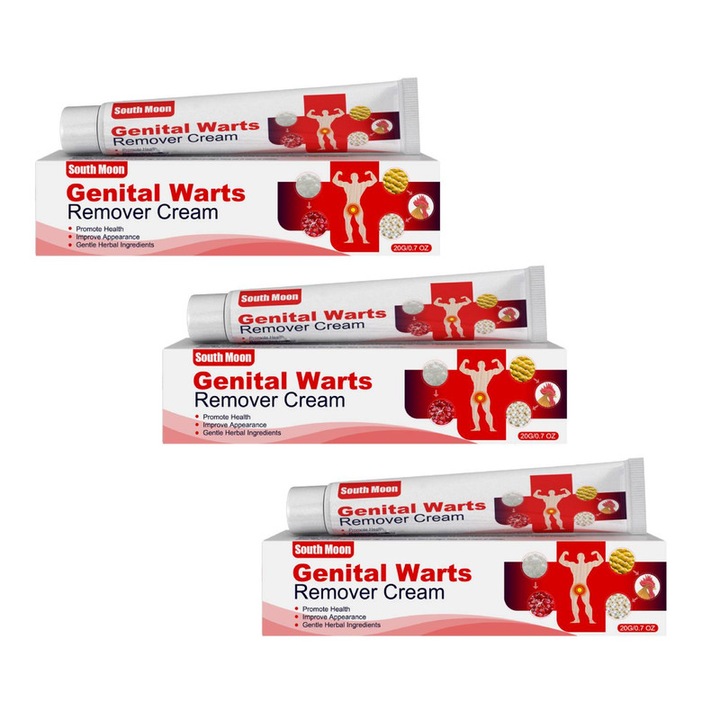 Körömápoló krém szett, South Moon, 3 db, mély bőrtisztítás