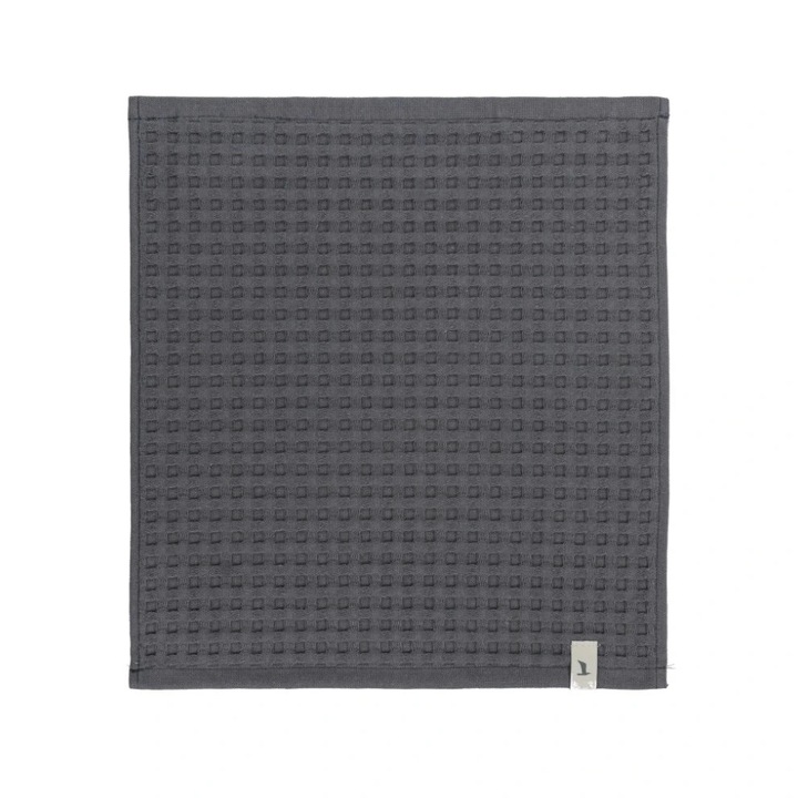 Prosoape MOVE set, 100% bumbac, 30x30cm, gri, model cu wafluri