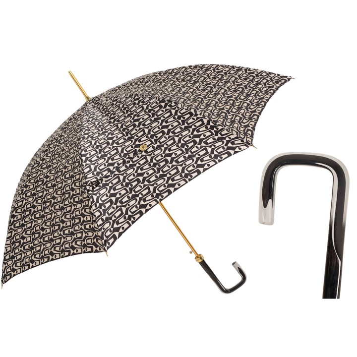 Umbrela femei, Pasotti, maner din acetat, 93x102 cm