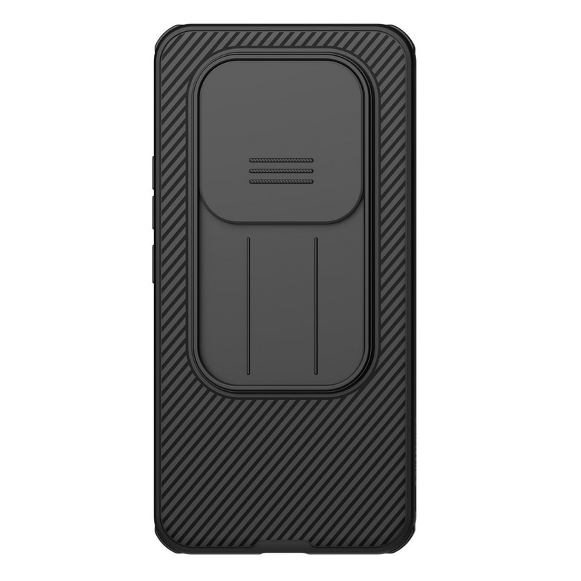 Husa de telefon compatibila cu Xiaomi Redmi Note 15 Pro+ Plus 5G - Nillkin, cu protectie glisanta pentru camera, neagra