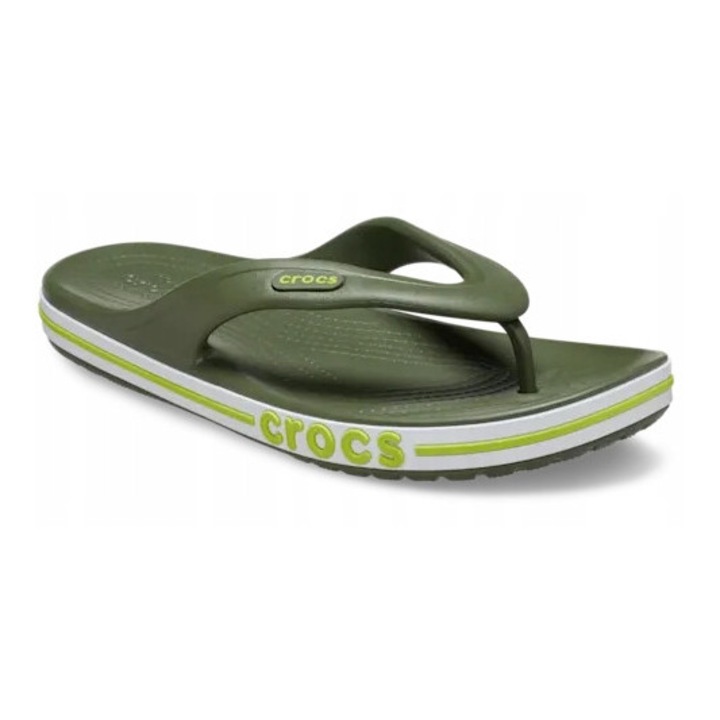 Slapi dama, Crocs Bayaband 205393, verde, Verde, 36-37