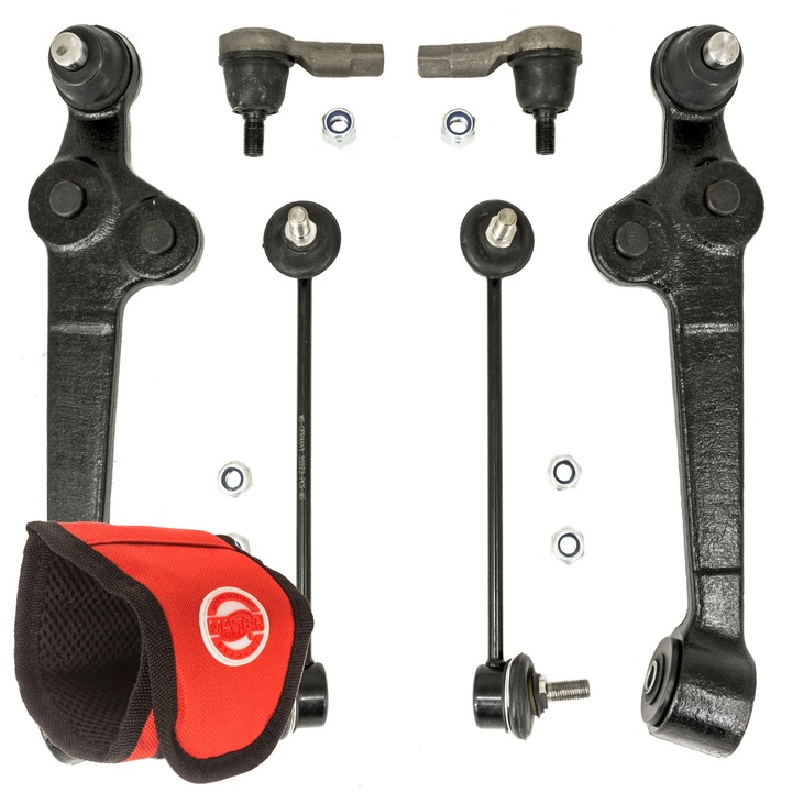 Master-Sport első lengőkar készlet, 15478-PCS-MS, 33372-PCS-MS, 33371-PCS-MS, 33382-PCS-MS, 33381-PCS-MS, KIA RIO I-hez, 2002-2005