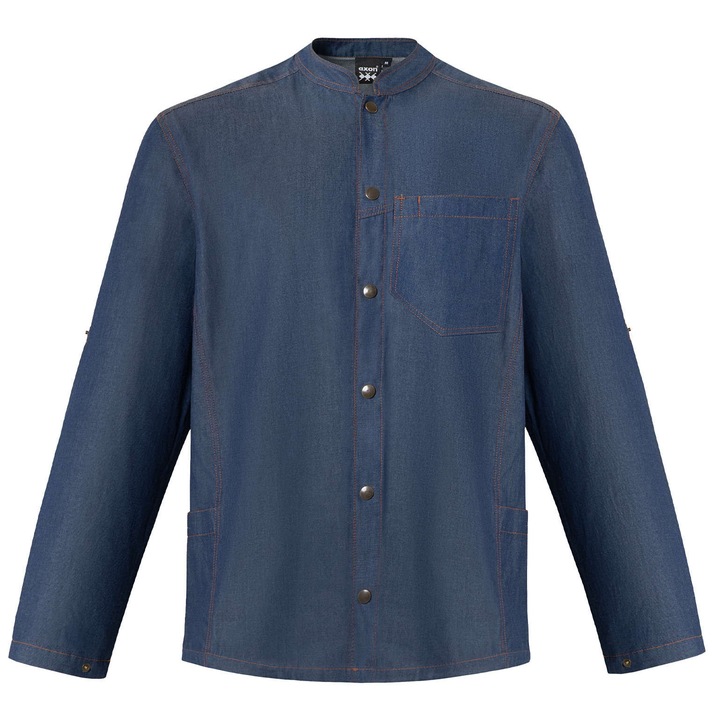 Jacheta de bucatar Axon, material denim, 2XL