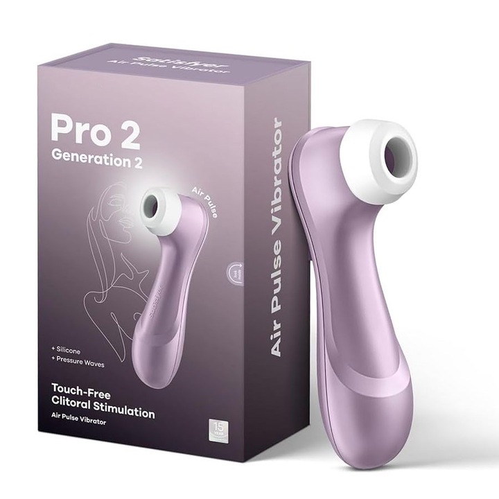 Вибратор за смучене, RASK, стимулатор за гърди и клитор, 11 режима на вибрация, Стока за възрастни, Силикон, водоустойчив, USB презареждащ се, Лилав