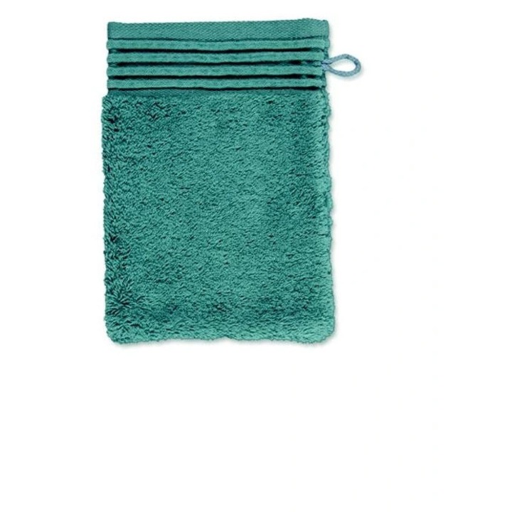 Prosop LOFT, MOVE, 15x20cm, albastru, cu bordura plastica, cu bucla de suspendare