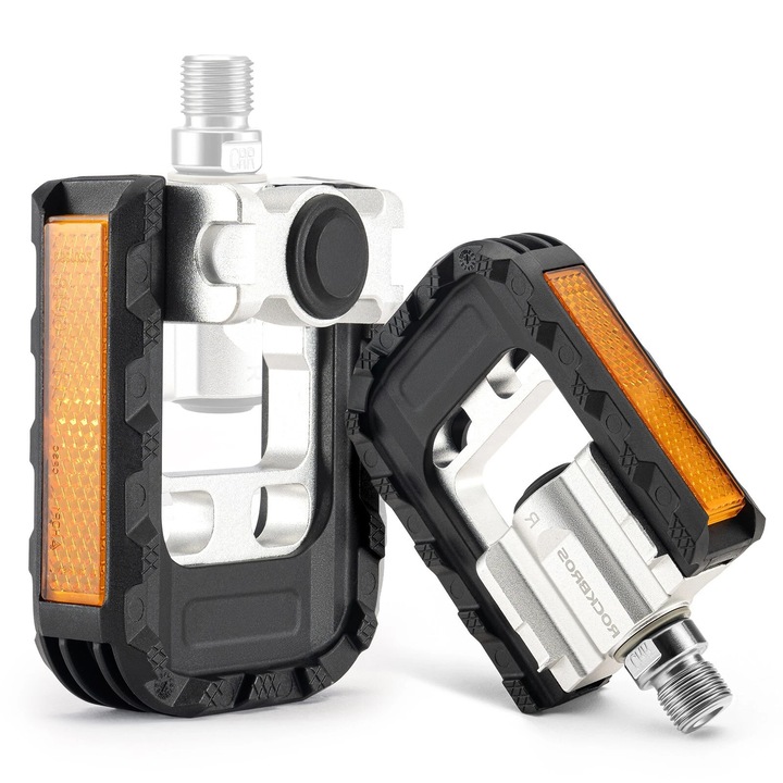 Pedale pentru bicicleta ROCKBROS, pedale pliabile din aluminiu