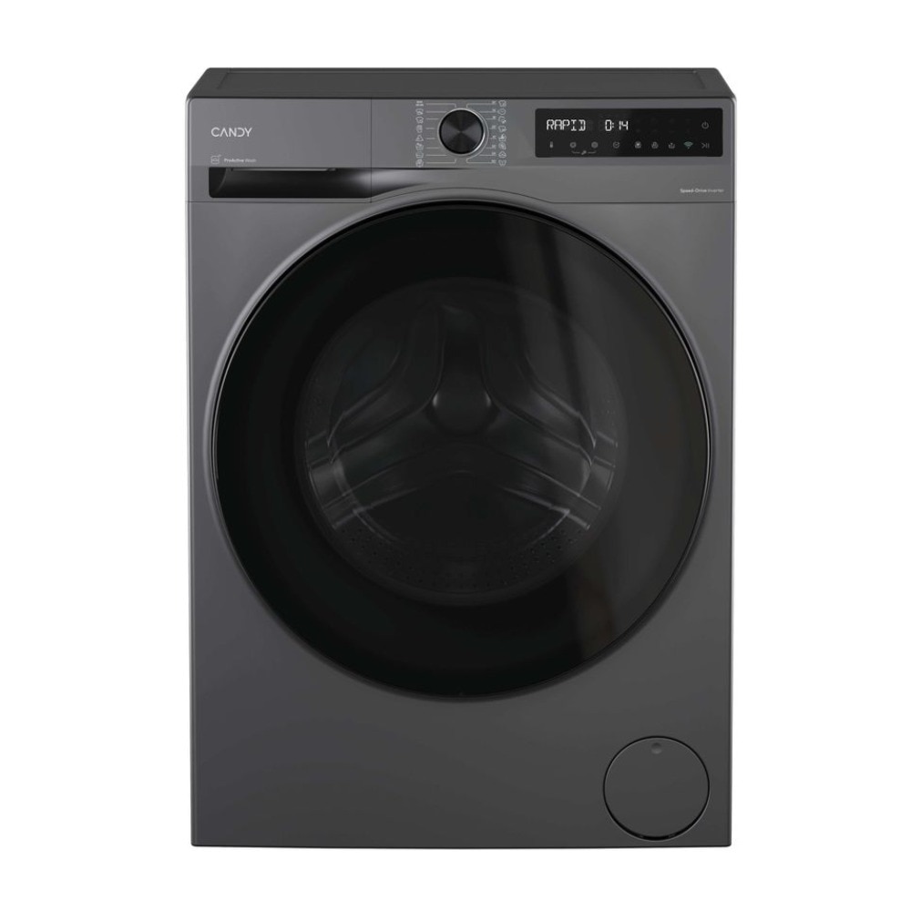 Masina de spalat rufe Candy BP 47SBL8G-S, Wi-Fi, ProActive Wash, Steam, Clean Shield, AI Silent motion, 7 kg, 1400 rpm, Clasa A, Gri inchis