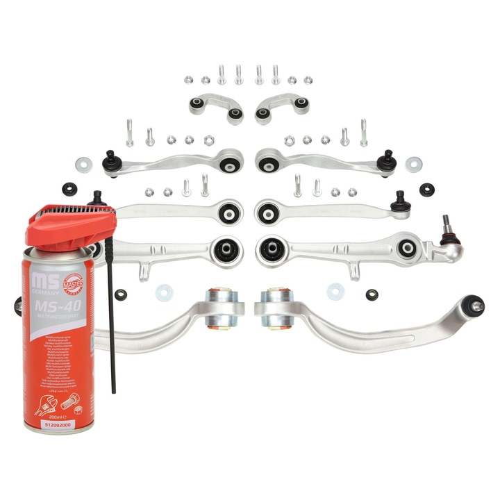 Függesztőkar készlet Master-Sport, 8 darabos, Audi Allroad C5-höz, 2000-2005, sokszínű