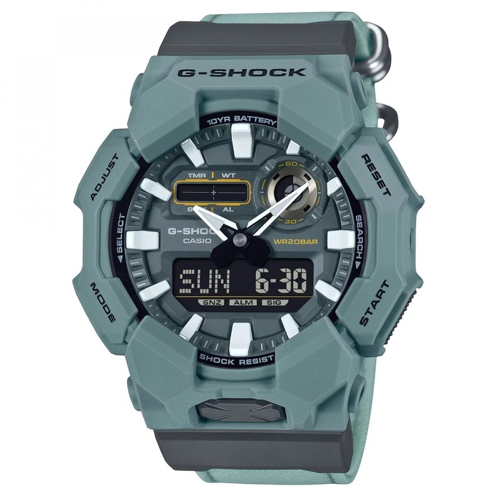 Мъжки часовник Casio G-Shock, Classic GA-010 GA-010CE-2AER, Смесен