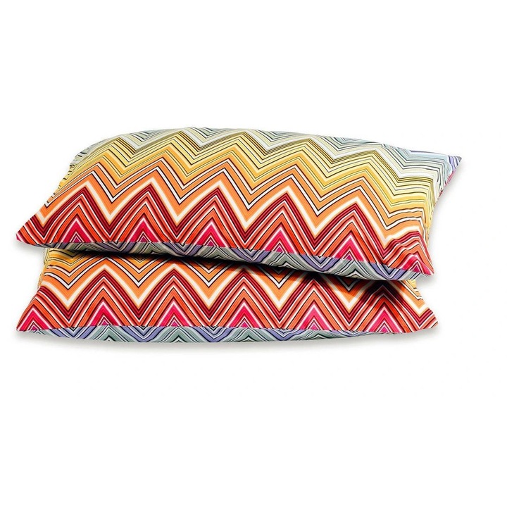 Perna decorativa MISSONI HOME 40x40cm, multicolor, 100% bumbac, umplutura 100% poliester
