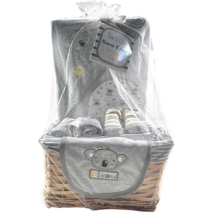 Tom Kids újszülött ajándékszett - 8 darab