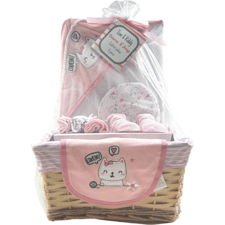 Tom Kids újszülött ajándék szett - 8 darab