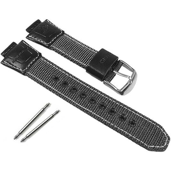 Каишка за часовник Casio AMW-700, 14мм x 24мм, дължина 8,9см, качествен пластмасов материал