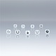 3 db Jelvénykészlet Model 3, kompatibilis a Ledger Nano Gen5-tel, Grafika