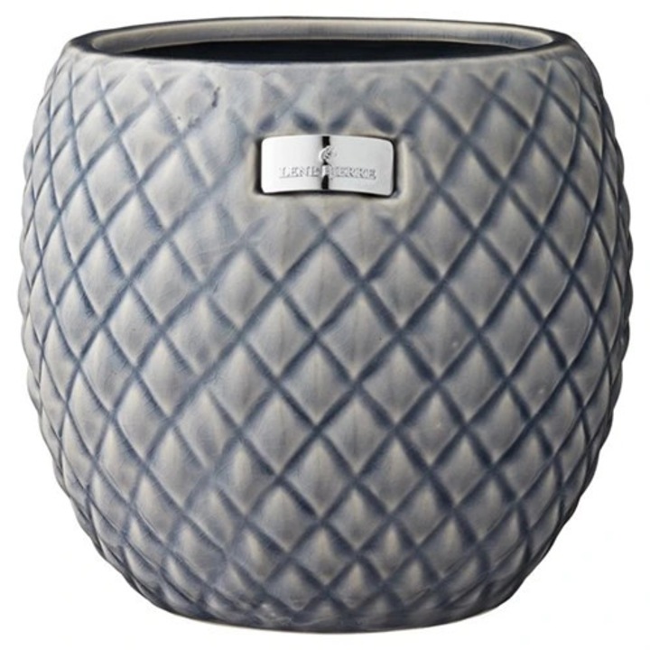 Ghiveci ceramic ROSABELLE, LENE BJERRE, 18x18cm, albastru