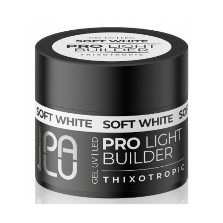 Gel de constructie Palu Pro Light Tixotropic Alb Soft 45g, multifunctional, rezistent la zgarieturi