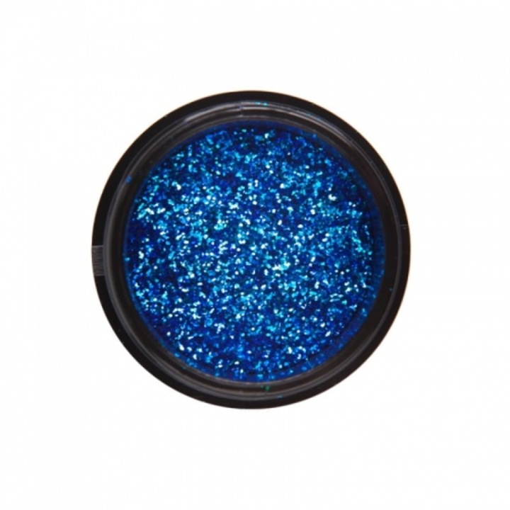 Pudra pentru unghii Nails Company Rainbow Powder 4, albastru, 2,5g