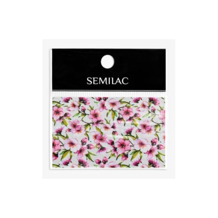 Folie transfer pentru unghii Semilac, 4cm x 50cm