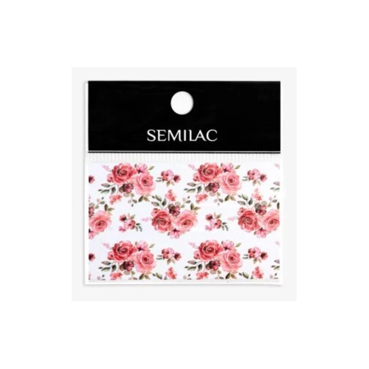 Folie transfer pentru unghii Semilac, 4cm x 50cm