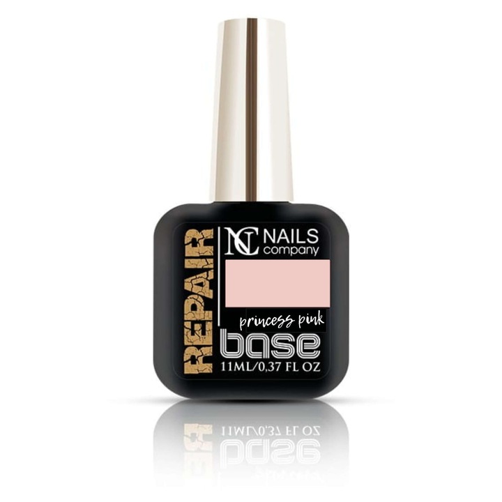 Baza Repair, Nails Company, Princess Pink, 11ml, roz pudrat