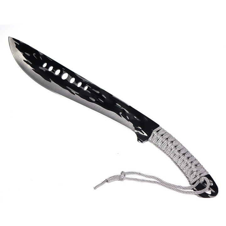 Maceta otel, maner wrap, negru army, teaca