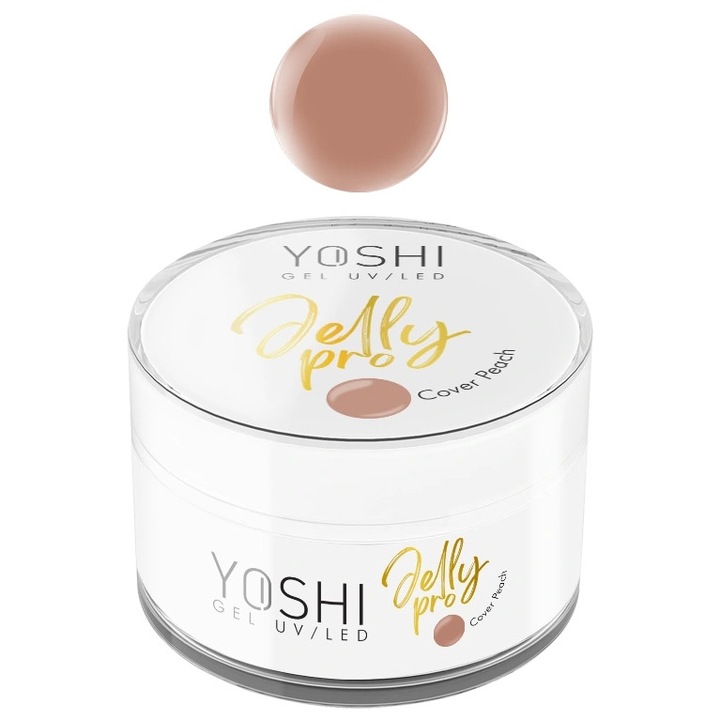 Gel UV LED Yoshi PRO Cover 50 ml, bej deschis