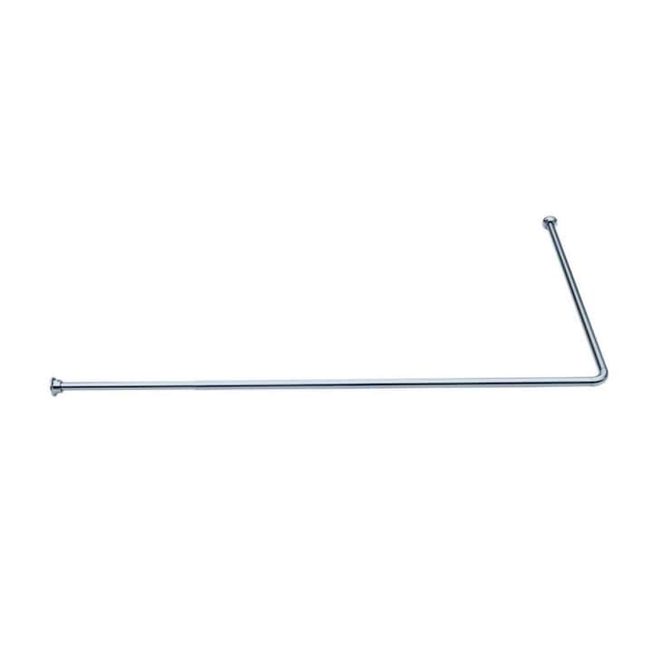 Bara Perdea Dus Sensea pe Colt Cromata 80 x 110/190 cm