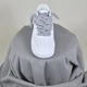 Pantofi Sport Nike Air Force 1 Low Custom Rope Laces Grey-Siret gros gri deschis