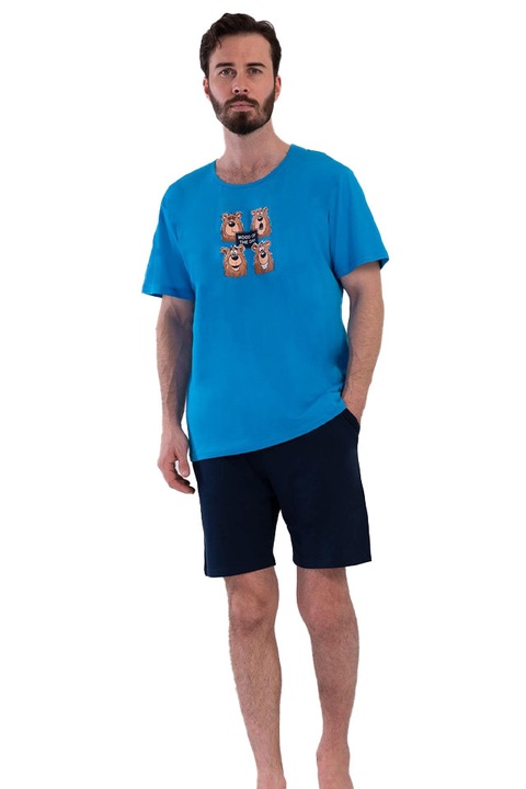 Pijamale barbati, Vienetta Man, model Mood For Bears