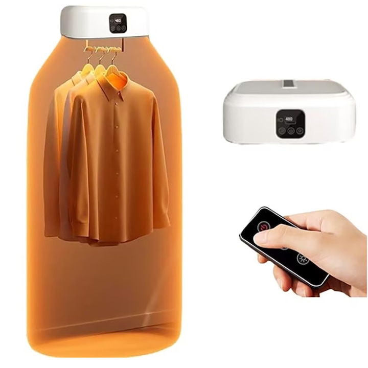 Електрическа, сгъваема сушилня за дрехи с UV стерилизация, тъчскрийн и дистанционно управление - BladePRO Mini Dryer