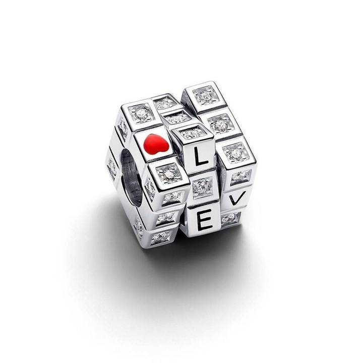 Margele Dama PANDORA 793672C01 Argintiu, Argint Sterling 925