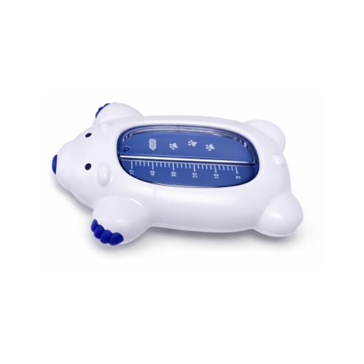 Termometru baie si camera Kidizi Polar Bear, plutitor, 13 cm