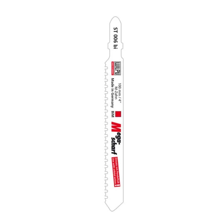 Panza fierastrau vertical, pentru otel, Wilpu ST006bi, 100 x 9.8 x 1 mm, set 2 bucati