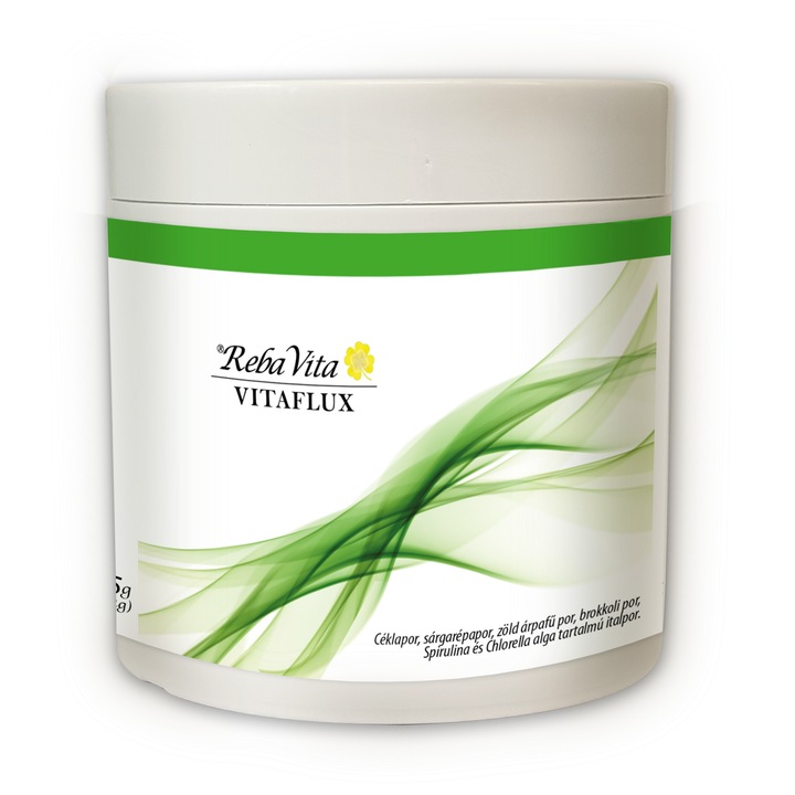 Supliment alimentar RebaVita VitaFlux băutură, 195 g (30 de porții)