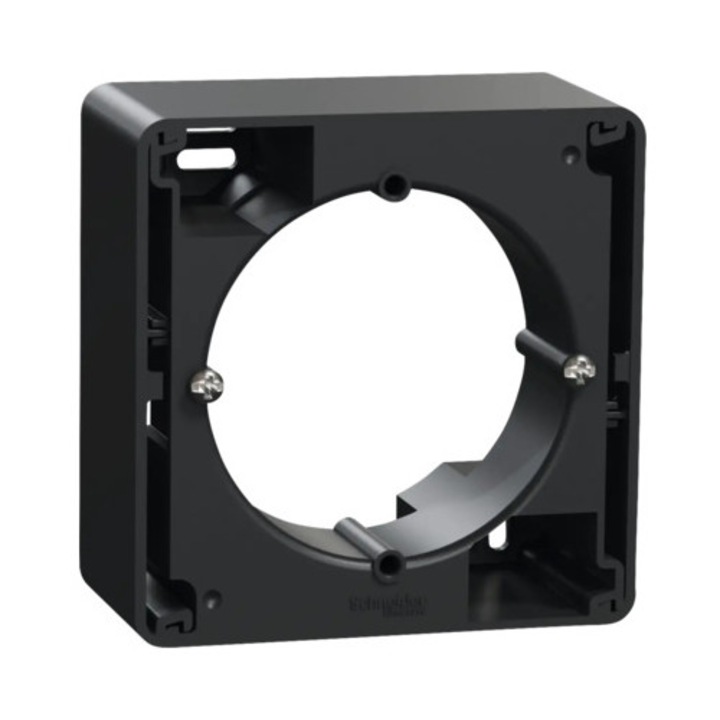 Cadru pentru montaj aplicat Schneider Sedna Design 1 post, antracit