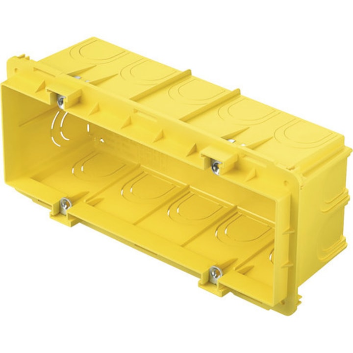 Doza ingropata 7 module pentru aparataje TEM, adancime 65mm