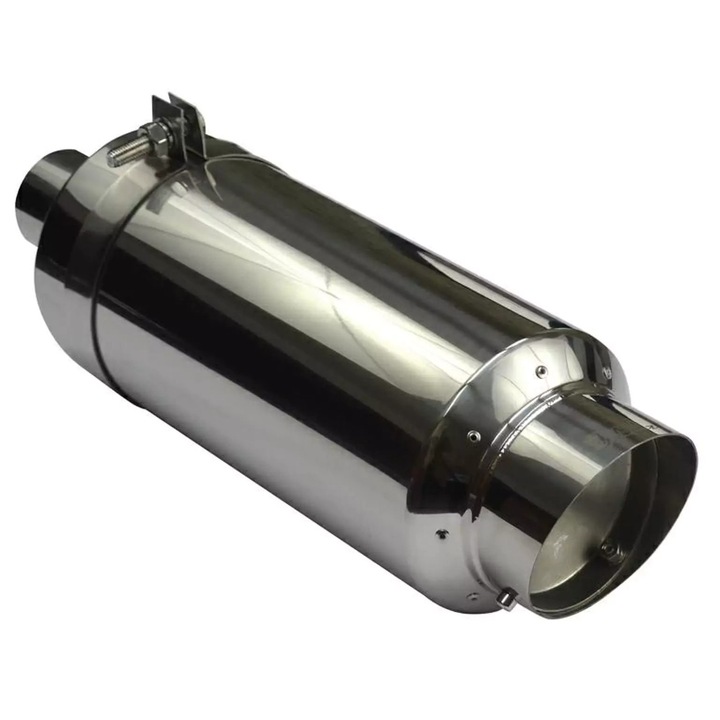 Toba final sportiv WM Sport Mugen 100mm, inox, 455x140mm, set complet