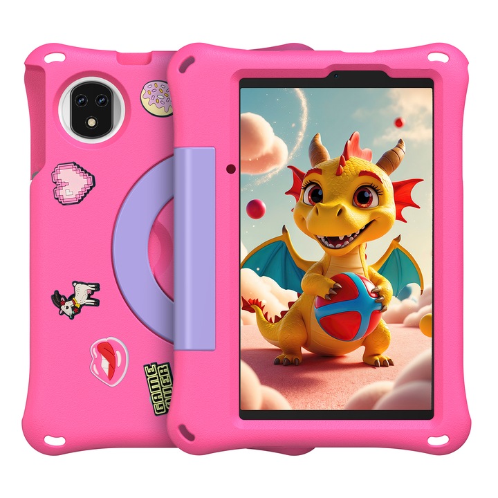 Tableta Ulefone Tab A9 Pro Kids, 128GB/4GB, 8.68", 5040 mAh, Roz