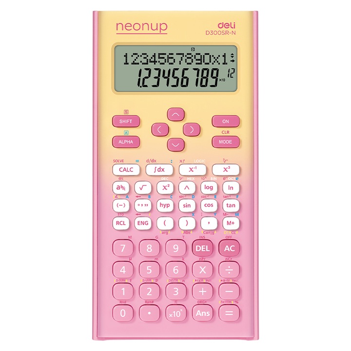Calculator Stiintific 12Dig 300F Roz Degrade Deli