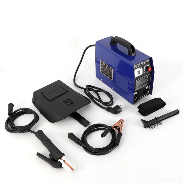 200 A-es hegesztőgép, MMA ív elektróda, 220 V, kék