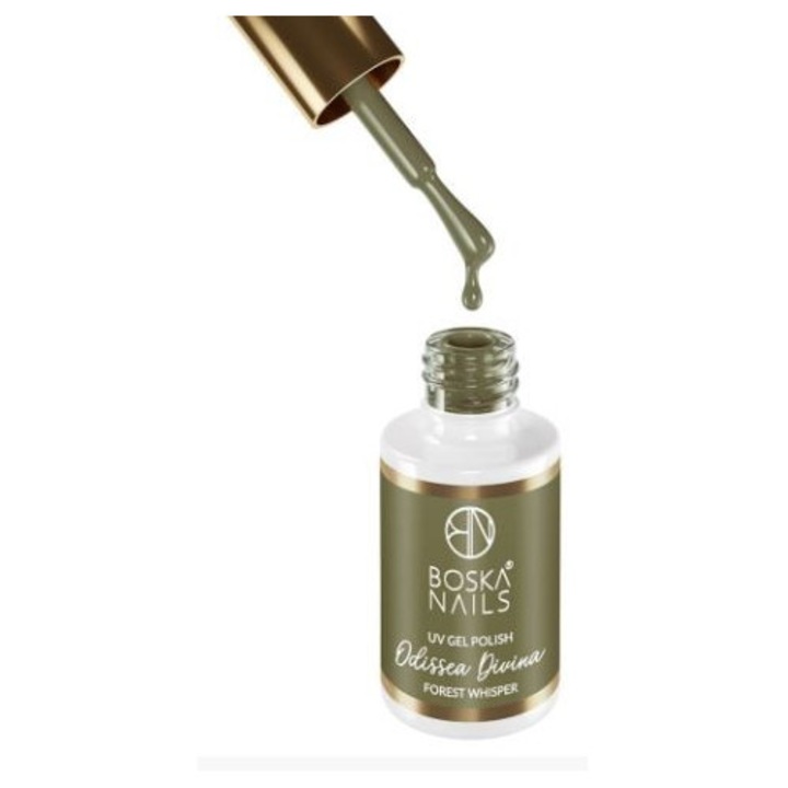Oja hibrida Boska Nails Odissea Divina Forest Whisper nr. 548, 6 ml, verde