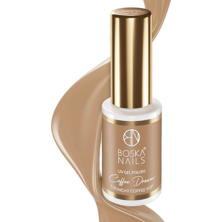 Oja hibrida Boska Nails Coffee Dream Crunchy Coffee Pop nr. 569, 6 ml, bej