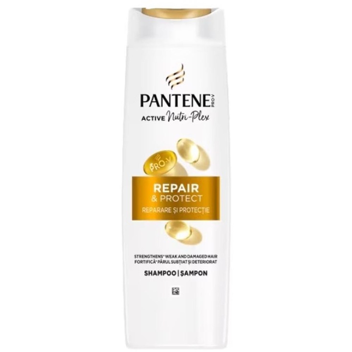 Set 3 x Sampon Pantene Active Nutri-Plex Repair & Protect, pentru Par Deteriorat, 325 ml