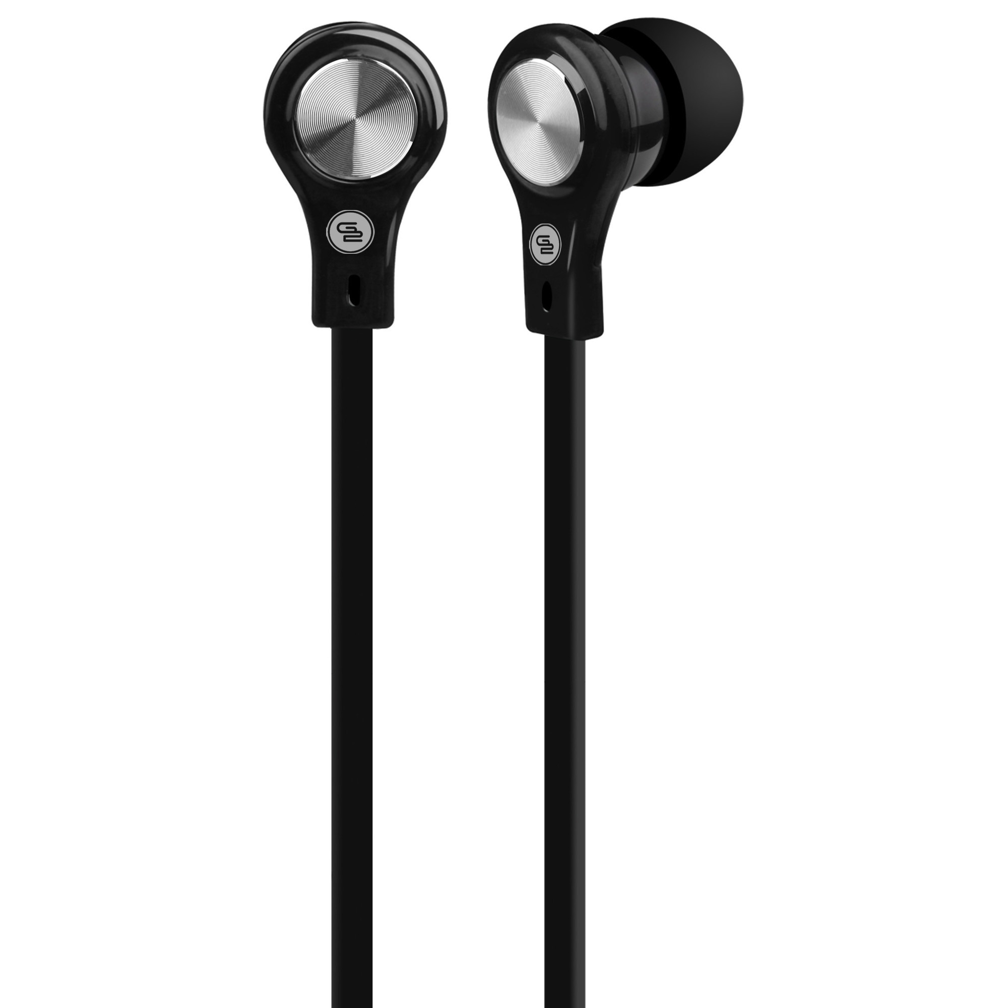 Casti cu fir In-Ear GoGEN EC 21B, Jack 3.5 mm, Sunet Stereo, Cablu 1.2 m, Negru