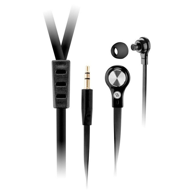 Casti cu fir In-Ear GoGEN EC 21B, Jack 3.5 mm, Sunet Stereo, Cablu 1.2 m, Negru
