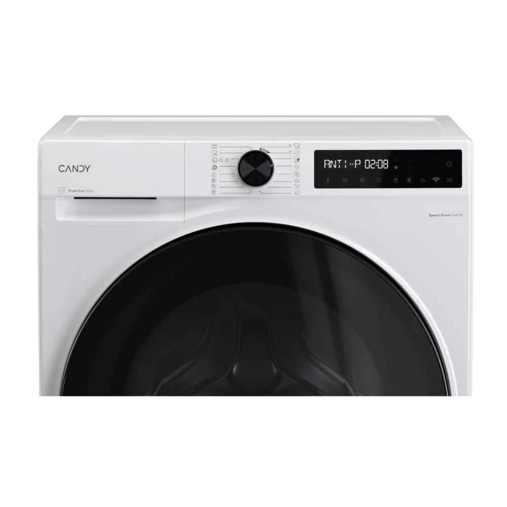 Masina de spalat rufe cu uscator Candy BWR 4138BL8-S, Wi-Fi, Steam, Clean Shield, Smart Spray, ProActive Wash, 13/8 kg, 1400 rpm, Clasa A/E, Alba