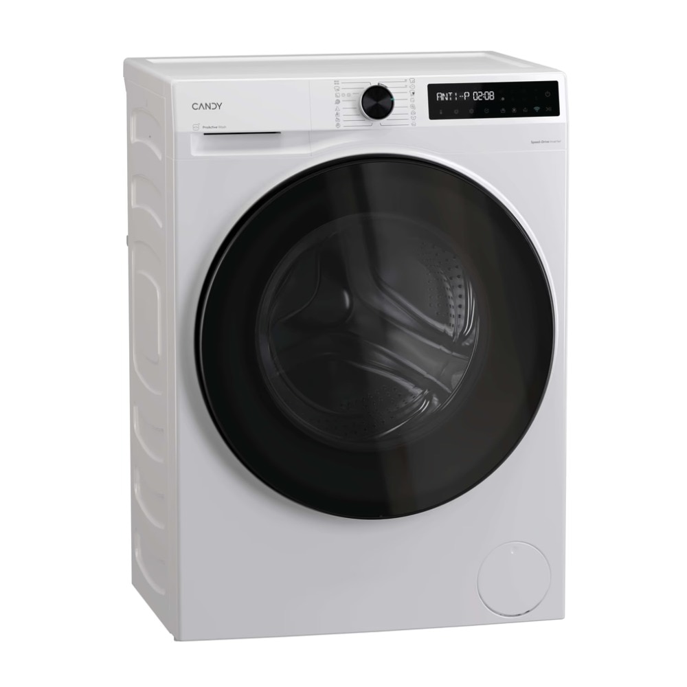 Masina de spalat rufe cu uscator Candy BWR 4138BL8-S, Wi-Fi, Steam, Clean Shield, Smart Spray, ProActive Wash, 13/8 kg, 1400 rpm, Clasa A/E, Alba