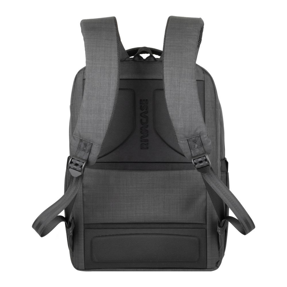 Rucsac laptop Rivacase 8363, 15.6", sistem Carry-on, negru, compartimente multiple